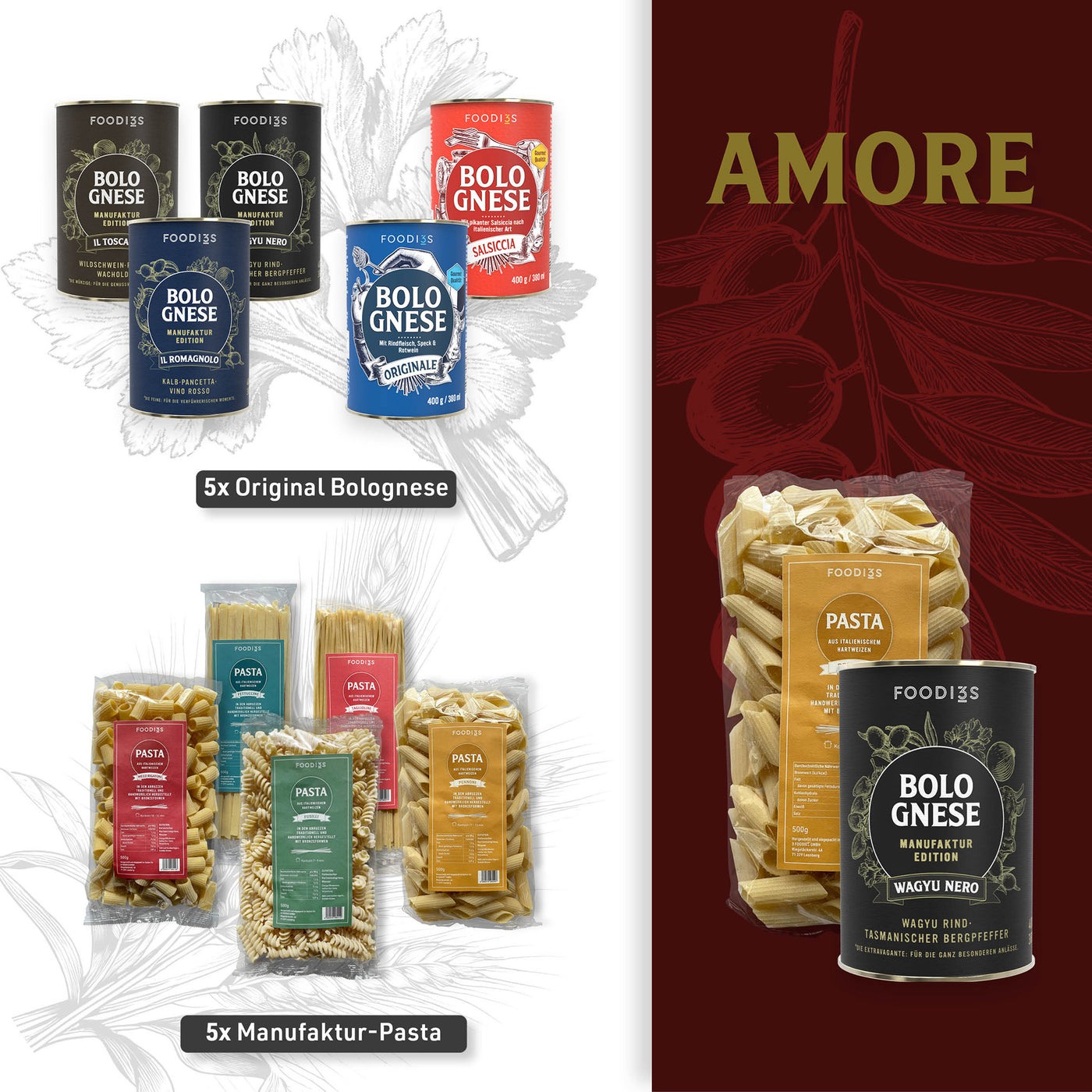 Amore Taster Pack